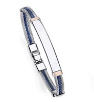 Bracciale Salvatore Bersani Uomo in Acciaio 6880 - 6880